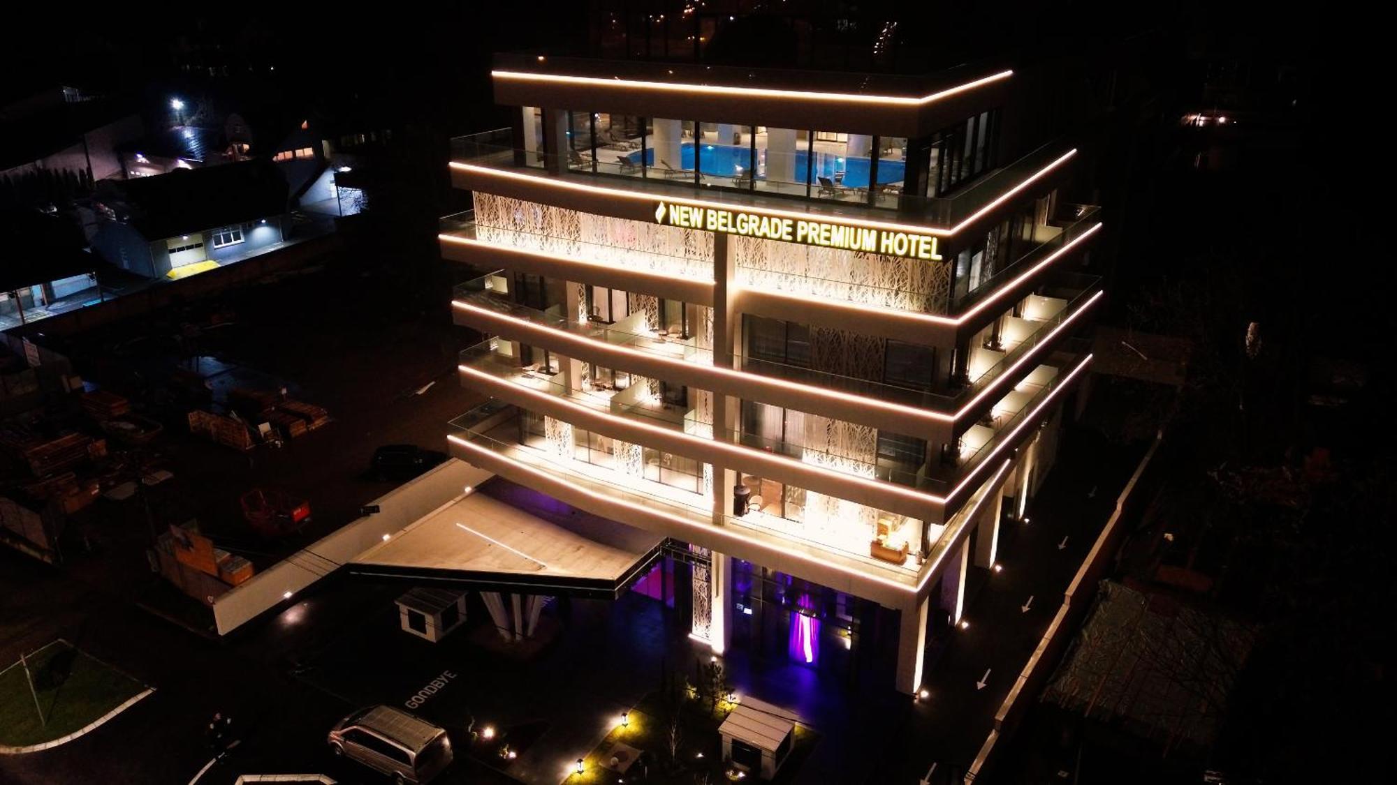 New Belgrade Premium Hotel Exterior foto